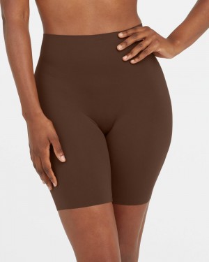 Spanx Ahhh-llelujah® 'Fit to You' Everyday Short Women's Shorts Brown | 69MYWHFZI