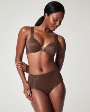 Spanx Ahhh-llelujah® ‘Fit to You’ Women's Briefs Brown | 63NJPAMYD