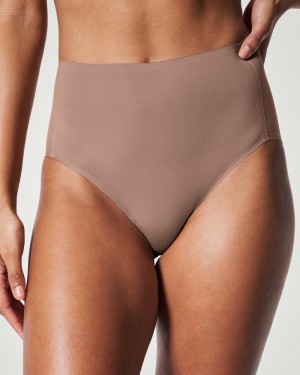 Spanx Ahhh-llelujah® ‘Fit to You’ Women's Briefs Cafe Au Lait | 27HDWSUGN