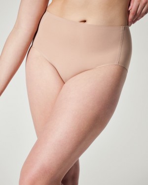 Spanx Ahhh-llelujah® ‘Fit to You’ Women's Briefs Beige | 50JSFERPV