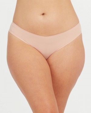 Spanx Ahhh-llelujah® ‘Fit to You’ Women's Thong Rose | 03QORGJZU