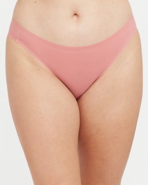 Spanx Ahhh-llelujah® ‘Fit to You’ Women's Thong Dark Red | 06IHJUVBX