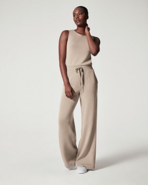 Spanx AirEssentials Women's Jumpsuits Beige | 39LYEBUIH