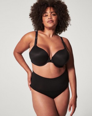 Spanx Bra-llelujah!® Adjustable Full Coverage Women's Bras Black | 79PGFIXUC