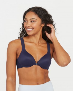 Spanx Bra-llelujah!® Lightly Lined Full Coverage Women's Bras Navy | 25ZPWBMAG