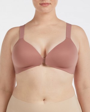 Spanx Bra-llelujah!® Lightly Lined Wireless Women's Bras Rose | 18OWRJNFT