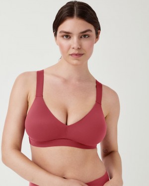 Spanx Bra-llelujah!® Lightly Lined Women's Bralette Rose | 35ZNIDYJA