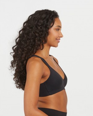 Spanx Bra-llelujah!® Unlined Women's Bralette Black | 40SQLXVKF