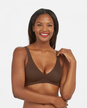 Spanx Bra-llelujah!® Unlined Women's Bralette Brown | 45BVWSRDN