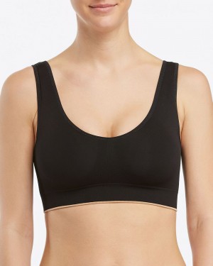 Spanx Breast of Both Worlds® Reversible Comfort Women's Bras Black | 53CTNBWIQ