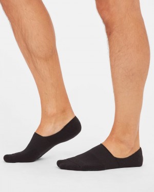 Spanx No-Show Men's Socks Black | 03NRYSEQX