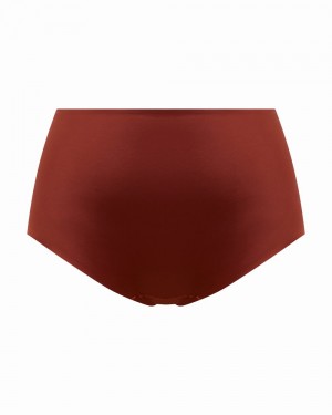 Spanx Shaping Satin Women's Panties Red | 74GUVEZKQ