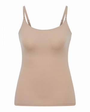 Spanx Socialight Women's Cami Beige | 83GILYECZ