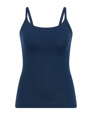 Spanx Socialight Women's Cami Navy | 04IURMKTE