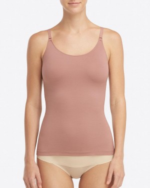 Spanx Socialight Women's Cami Rose | 71BQFJXES