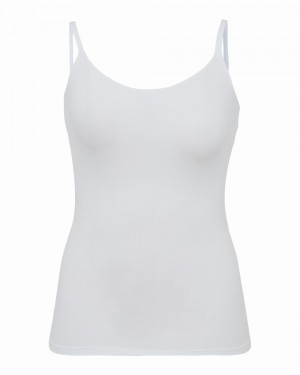 Spanx Socialight Women's Cami White | 92SWXNUCK