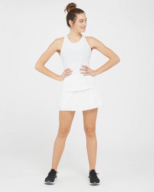 Spanx The Get Moving, 14" Women's Skorts White | 29PHRGNCX