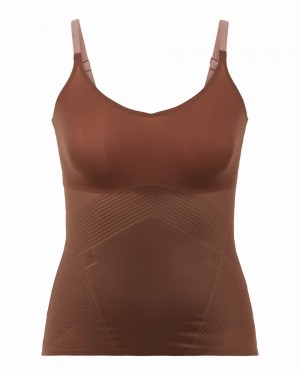 Spanx Thinstincts® 2.0 Women's Cami Brown | 67LTQGIPV