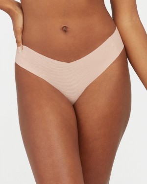 Spanx Under Statements® Women's Thong Rose | 17GTNSMBH