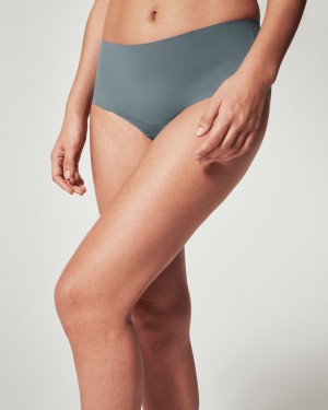 Spanx Undie-tectable® Women's Panties Blue Grey | 61BQJPZYV