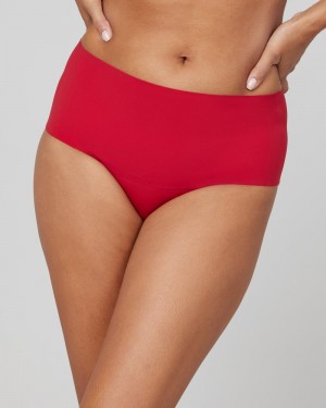 Spanx Undie-tectable® Women's Panties Red | 83QKEUANR