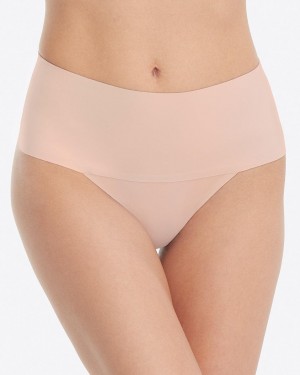 Spanx Undie-tectable® Women's Panties Rose | 85DEUOGXT