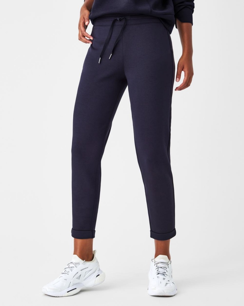 Spanx AirEssentials Tapered Women's Pants Navy | 97IBGVKWS