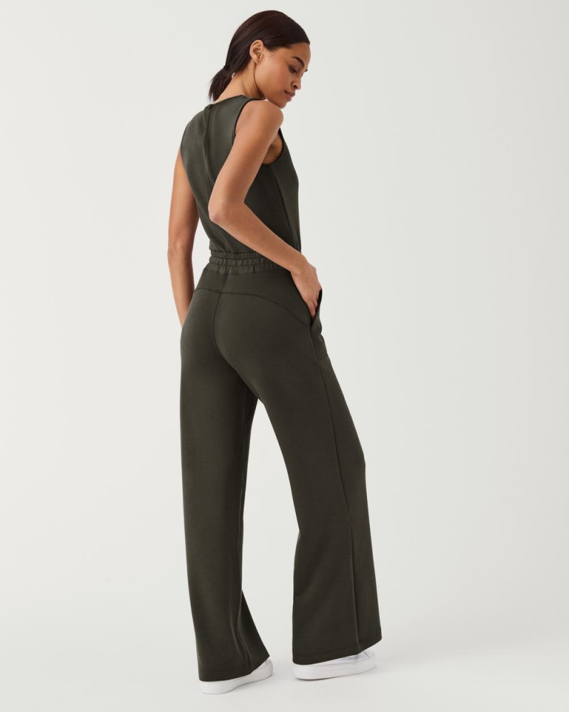 Spanx AirEssentials Women's Jumpsuits Olive | 20KQDJIGP