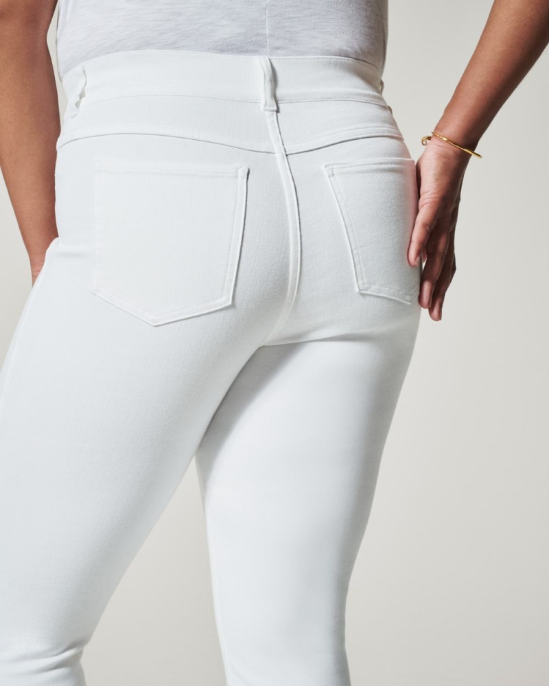 Spanx Ankle Skinny Women's Jeans White | 46SAPZMUC