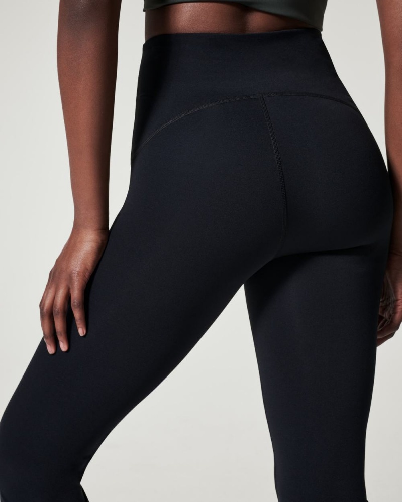 Spanx Booty Boost® Flare Yoga Women's Leggings Black | 21NCISPBA