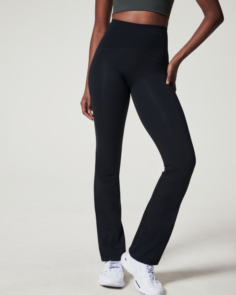 Spanx Booty Boost® Flare Yoga Women's Leggings Black | 21NCISPBA