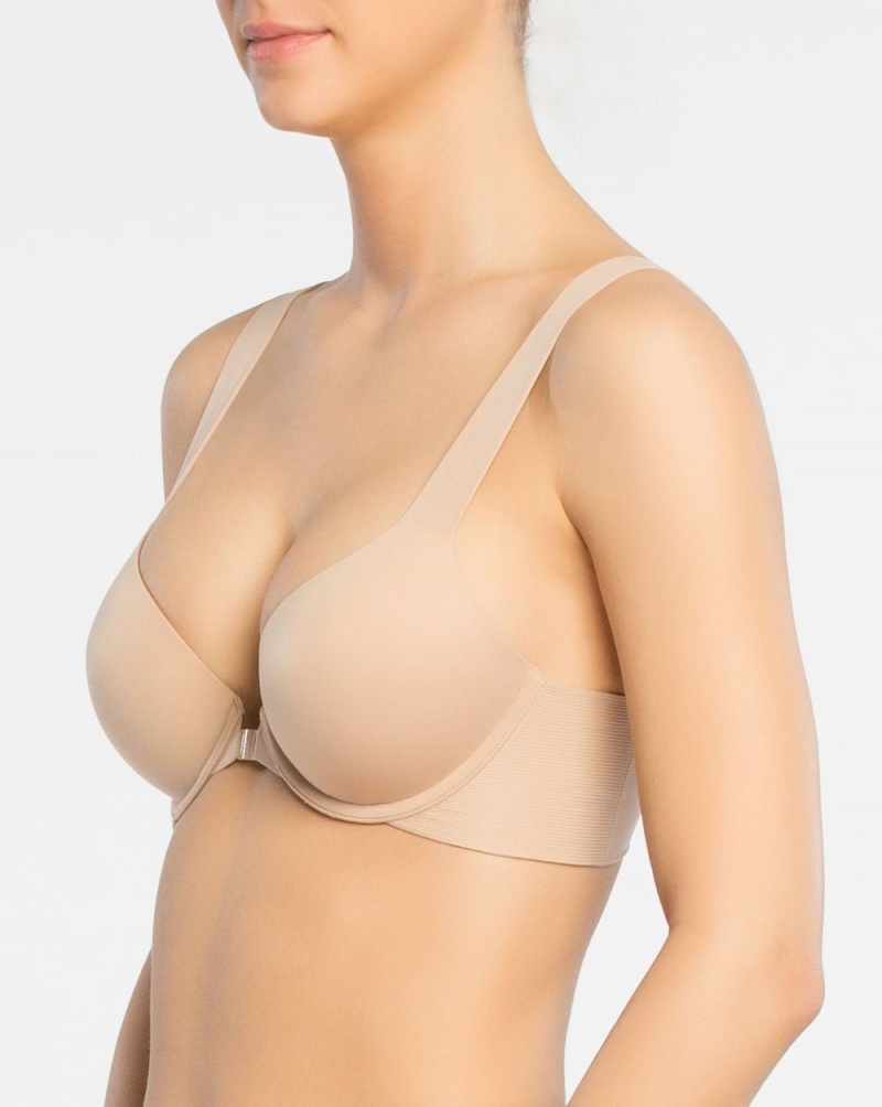 Spanx Bra-llelujah!® Demi Lift Women's Bras Beige | 71BPAIWHX