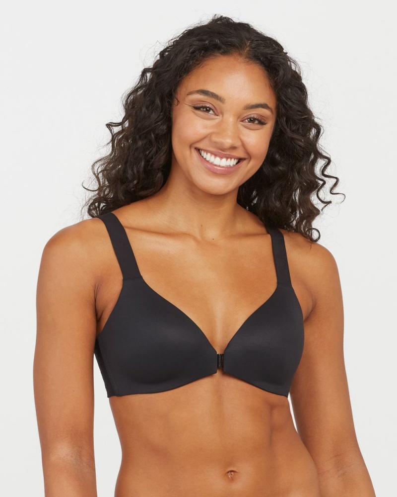 Spanx Bra-llelujah!® Lightly Lined Wireless Women\'s Bras Black | 54KOUMSQL