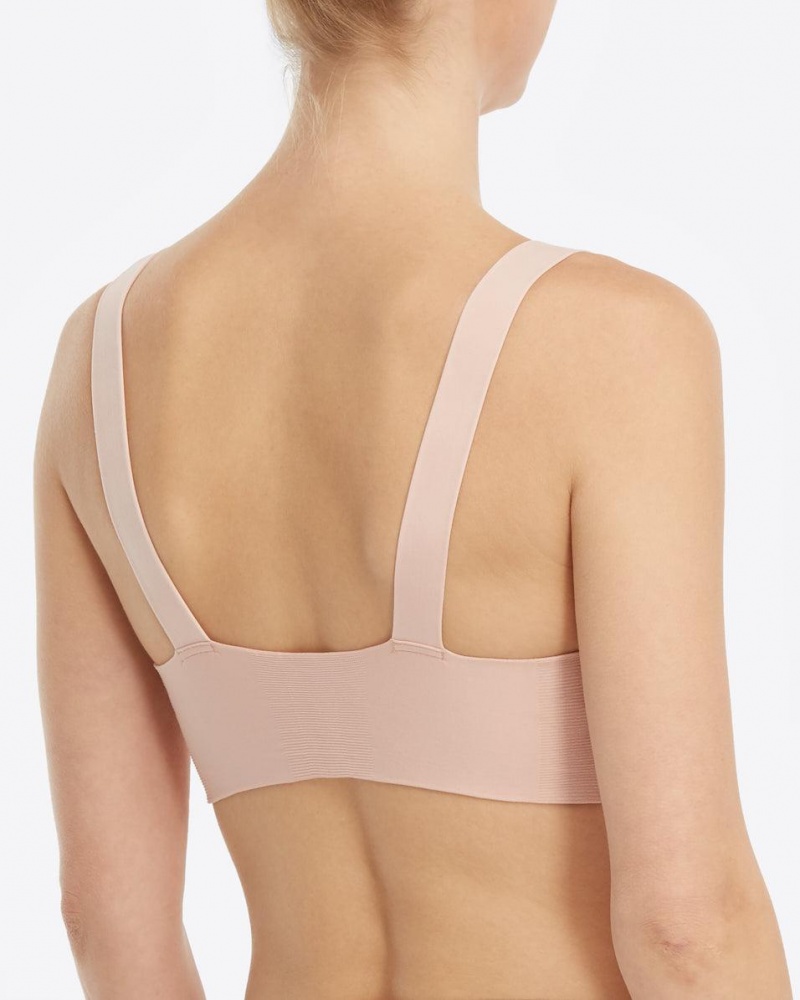 Spanx Bra-llelujah!® Lightly Lined Wireless Women's Bras Rose | 87MGHKPAO