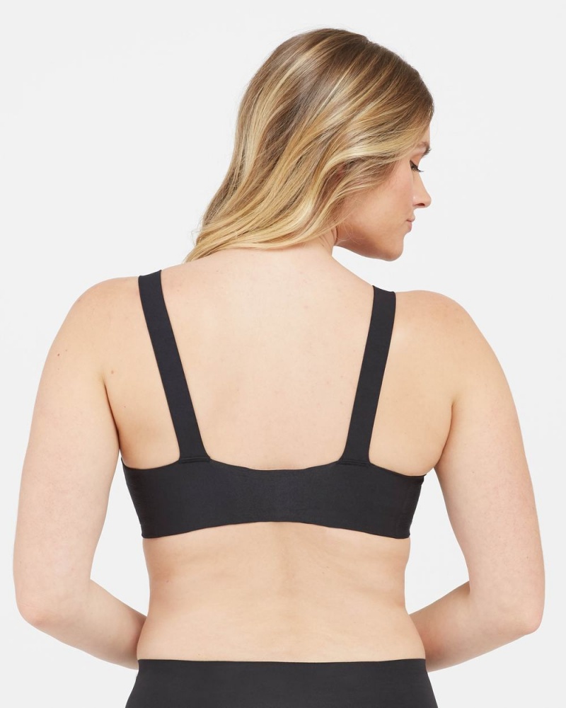 Spanx Bra-llelujah!® Lightly Lined Women's Bralette Black | 97SVCYMHK