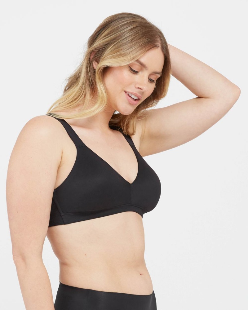 Spanx Bra-llelujah!® Lightly Lined Women's Bralette Black | 97SVCYMHK