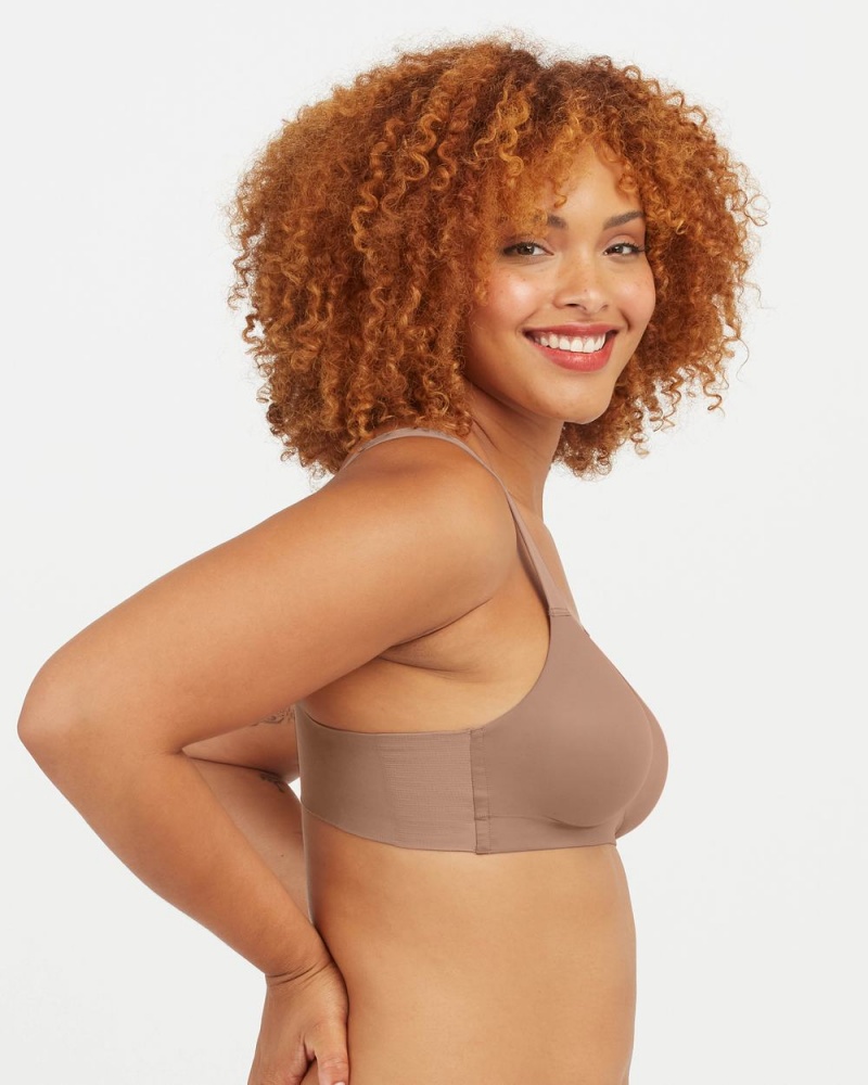 Spanx Bra-llelujah!® Lightly Lined Women's Bralette Cafe Au Lait | 17AWHTJMU