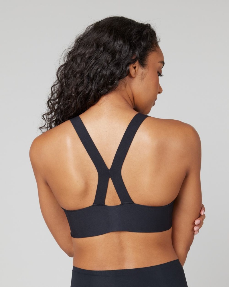 Spanx Bra-llelujah!® Unlined Racerback Women's Bras Black | 81XCVYGJM