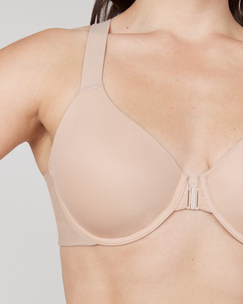 Spanx Bra-llelujah!® Unlined Racerback Women's Bras Beige | 57WGTMHKE