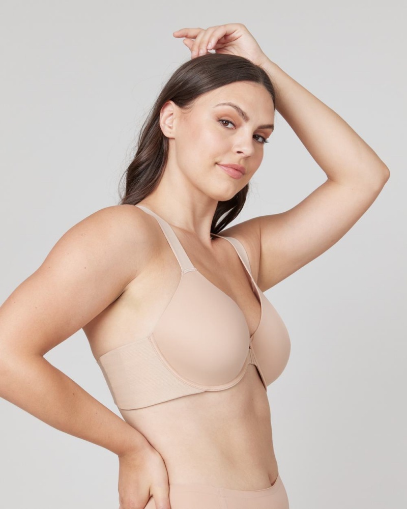 Spanx Bra-llelujah!® Unlined Racerback Women's Bras Beige | 57WGTMHKE