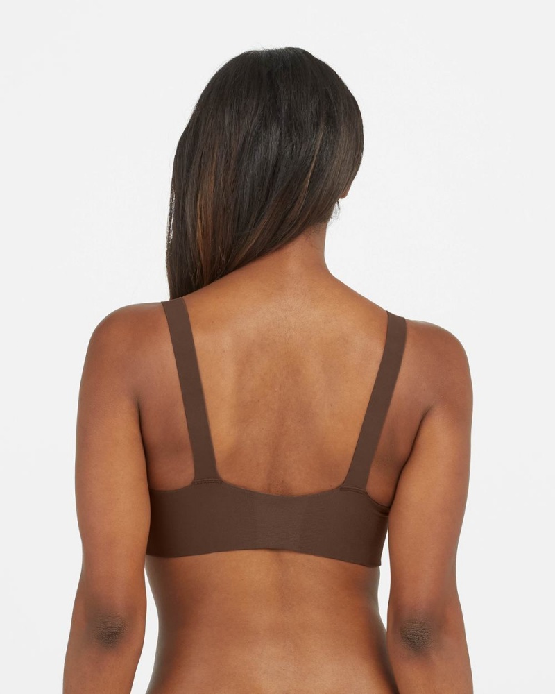 Spanx Bra-llelujah!® Unlined Women's Bralette Brown | 45BVWSRDN