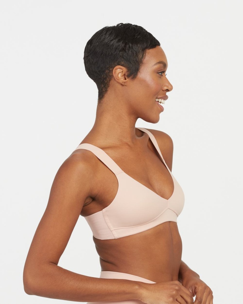 Spanx Bra-llelujah!® Unlined Women's Bralette Rose | 68RMTSLOJ