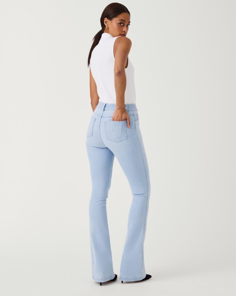 Spanx Flare Women's Jeans Light Wash | 51JRCTQFN