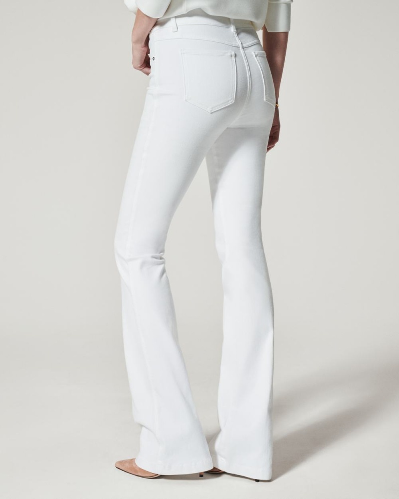 Spanx Flare Women's Jeans White | 35XQESGAV