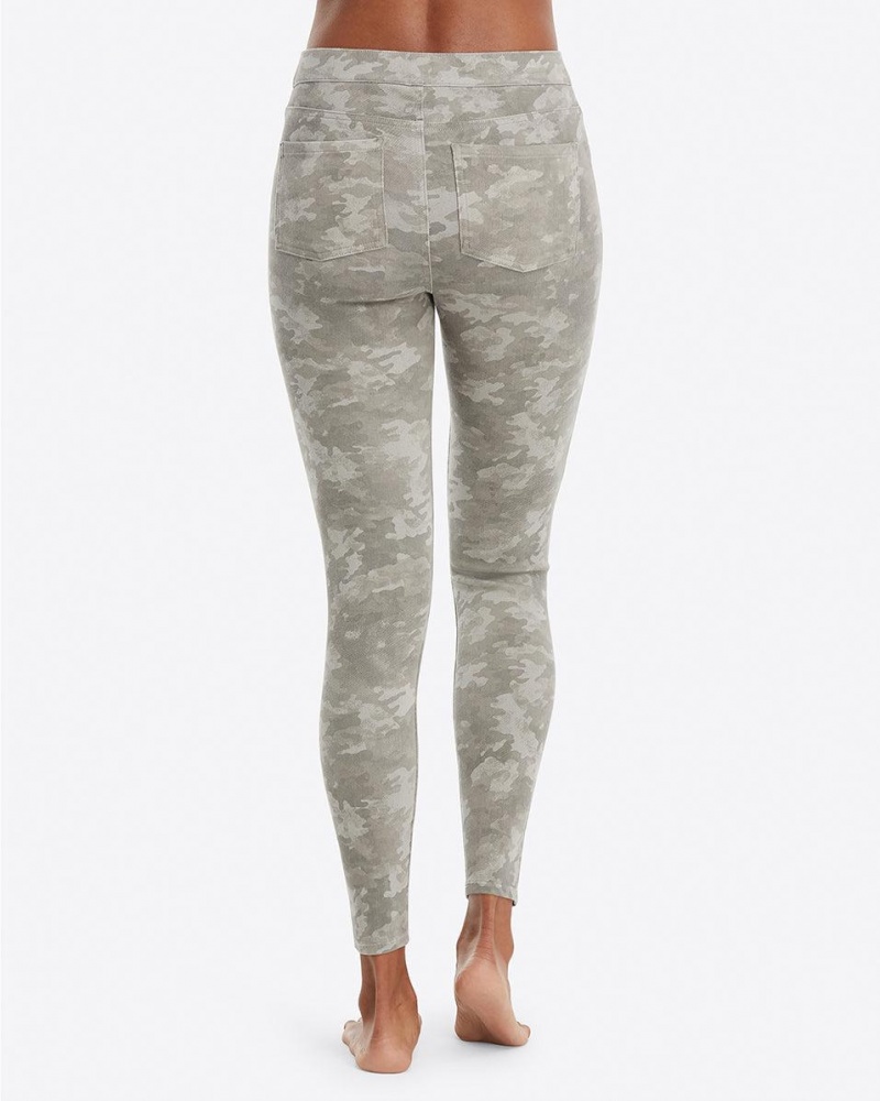 Spanx Jean-ish® Ankle Women's Leggings Camo | 23FXVSDET