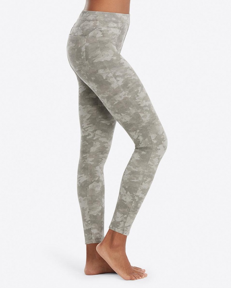 Spanx Jean-ish® Ankle Women's Leggings Camo | 23FXVSDET