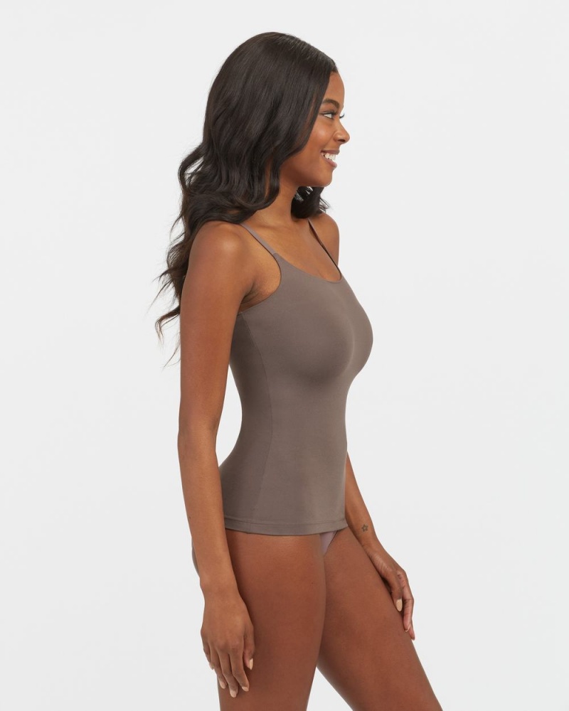 Spanx Socialight Women's Cami Grey | 47KJHWLRX