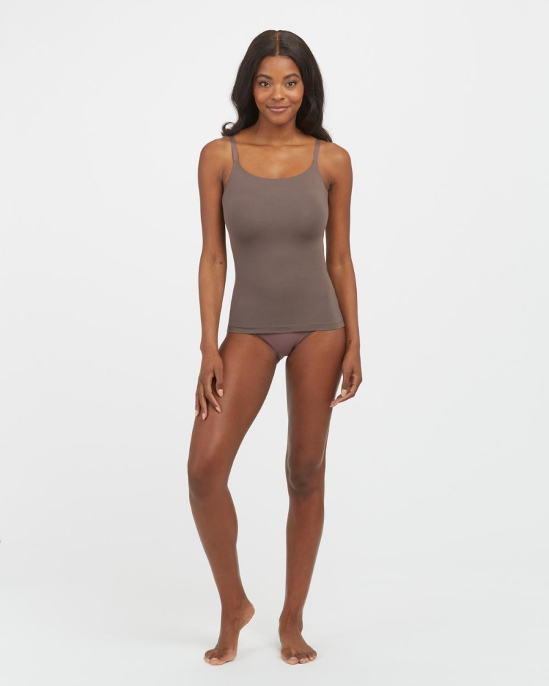 Spanx Socialight Women's Cami Grey | 47KJHWLRX