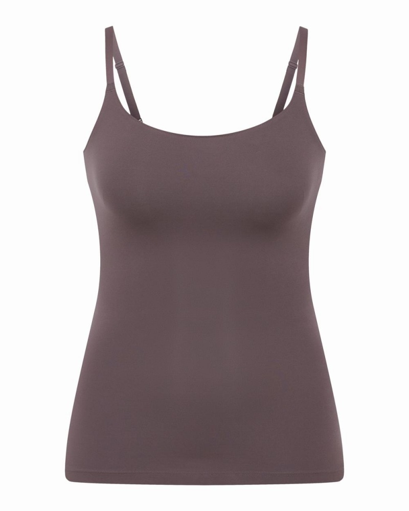 Spanx Socialight Women\'s Cami Grey | 47KJHWLRX