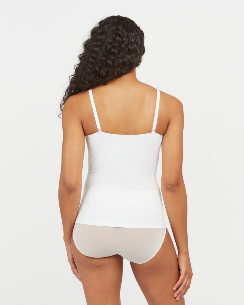 Spanx Socialight Women's Cami White | 92SWXNUCK